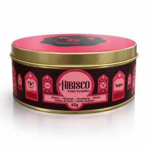 Hibisco Frutas Vermelhas — Lata Clássica 45g